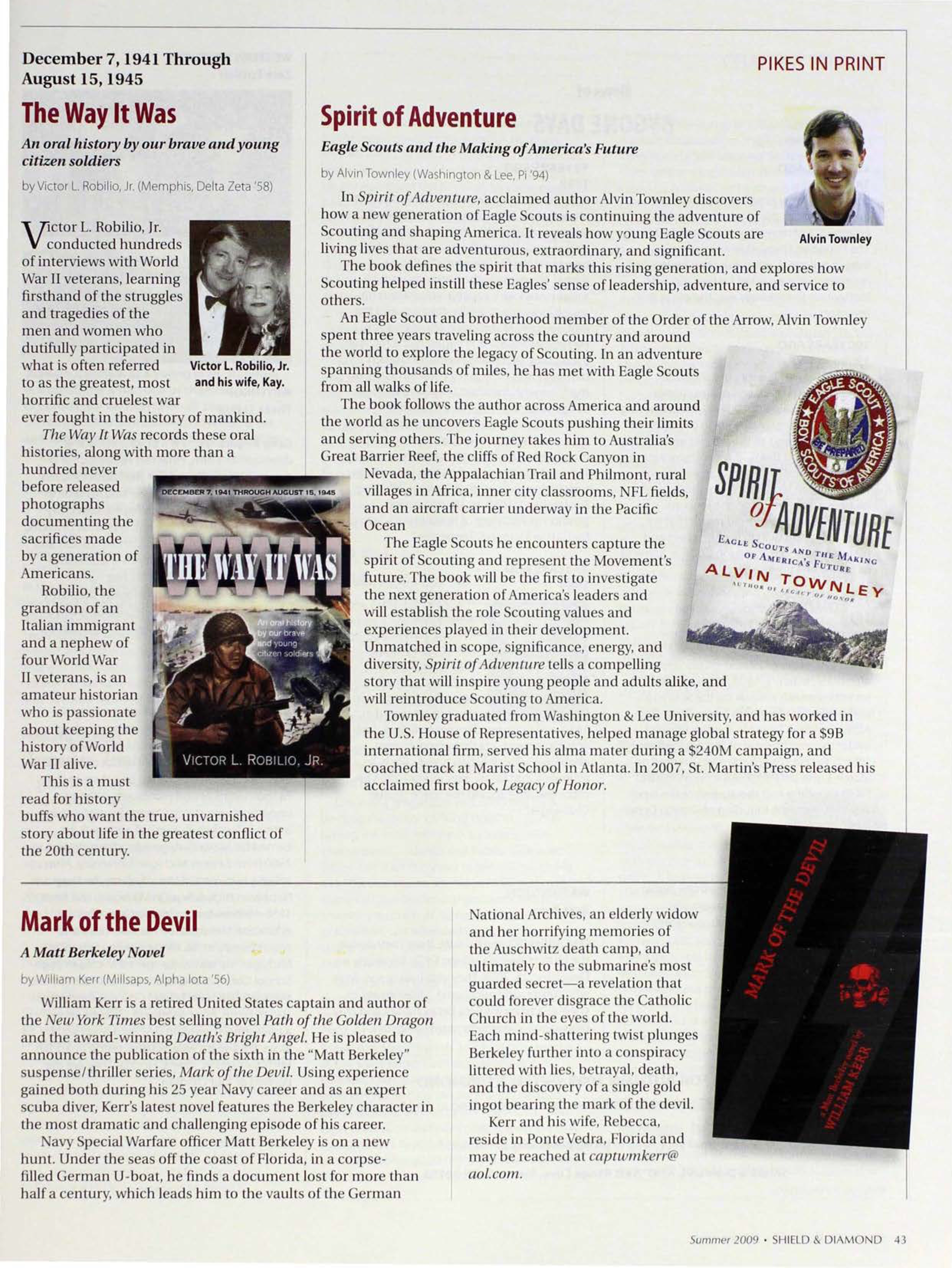 Pikes In Print:The Way It Was, Summer 2009
